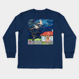 The night Kids Long Sleeve T-Shirt